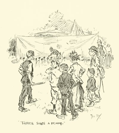 Illustratie voor Phil Mays Gutter-Snipes door Phil May
